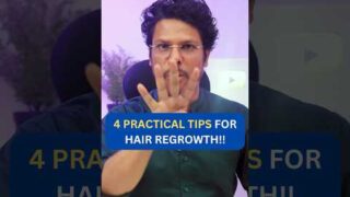 4 Practical tips for hair regrowth | Hair loss | Hair fall | Hair growth |Hair damage #viral #shorts