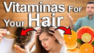 HAIR LOSS NEVER AGAIN – 6 Vitamins for Faster Hair Growth, Thicker Hair, Hair Loss and More