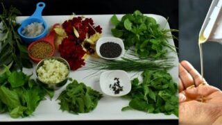 Herbal hair oil – for fast hair growth | Homemade Herbal Hair Oil | how to make herbal hair oil