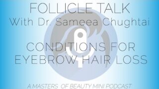 What can cause eyebrow hair loss?